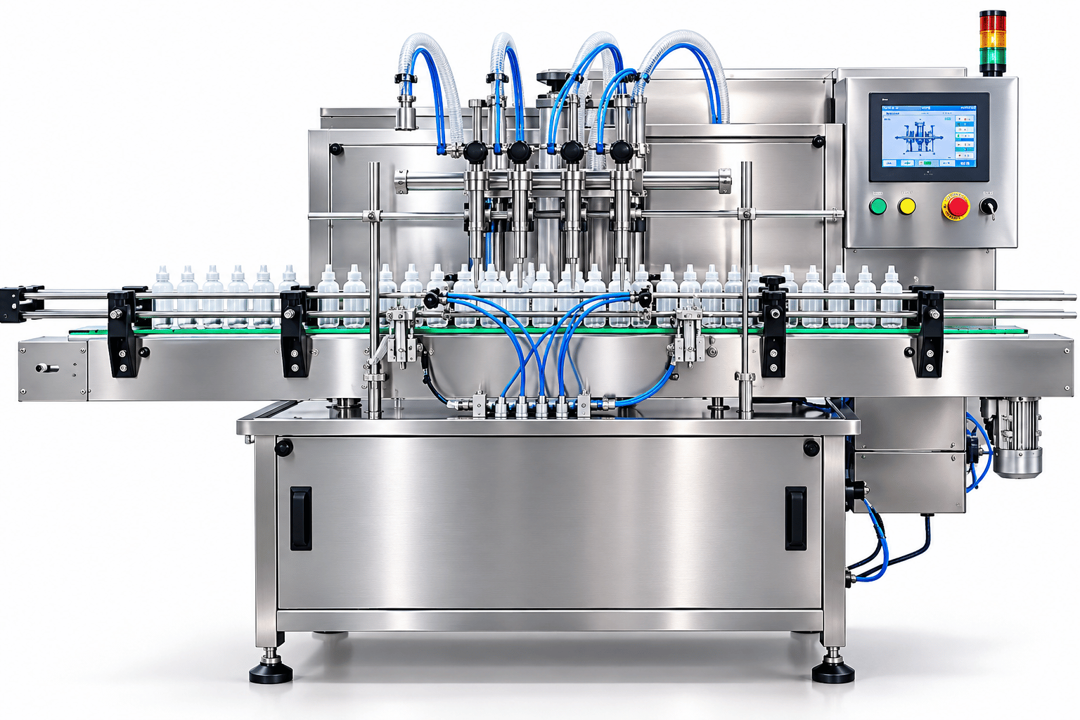4 head filling Machine